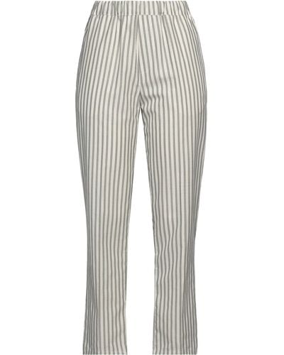 TRUE NYC Sage Pants Cotton, Polyester - Gray