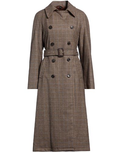 Sealup Khaki Coat Wool - Brown