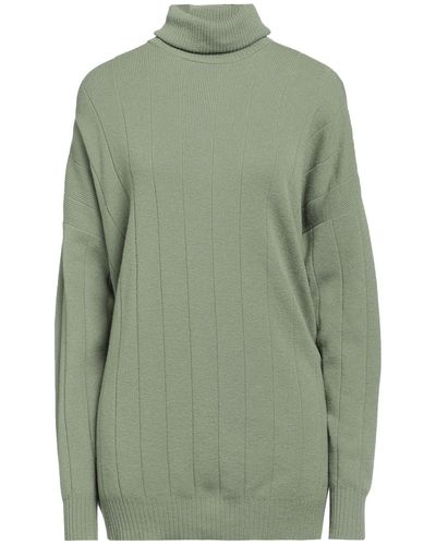 Cruciani Rollkragenpullover - Grün