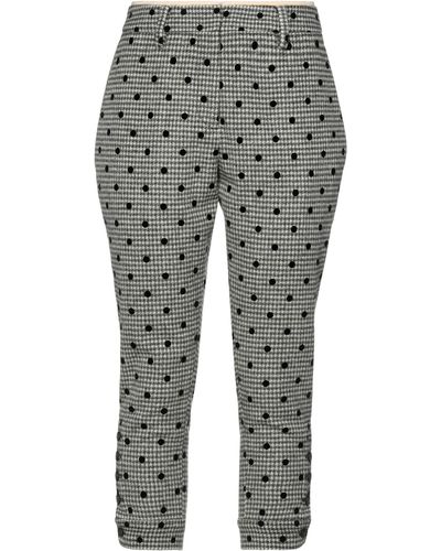 N°21 Pantaloni Cropped - Grigio