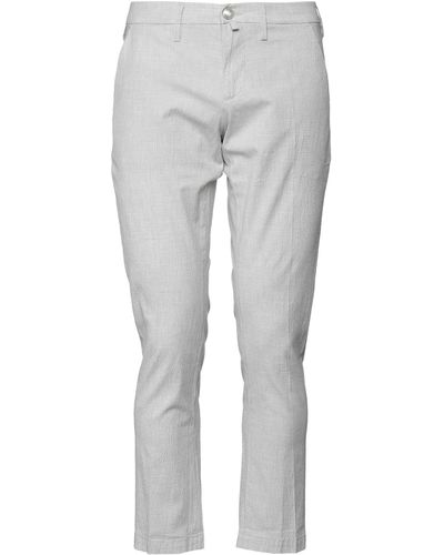 Jacob Coh?n Light Trousers Cotton, Elastane - Grey