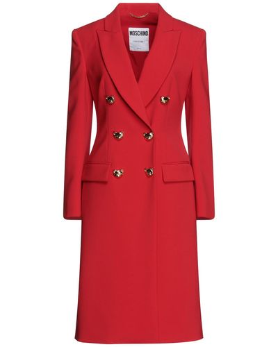 Moschino Overcoat - Red