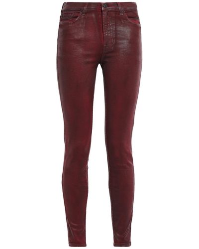 7 For All Mankind Pantaloni Jeans - Rosso