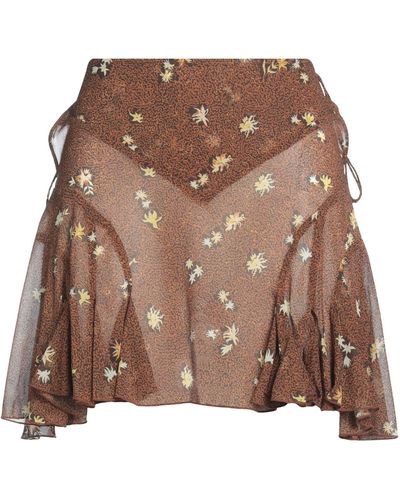 KNWLS Mini Skirt - Brown