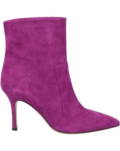 The Seller Ankle Boots - Purple
