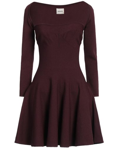 Khaite Mini Dress - Purple