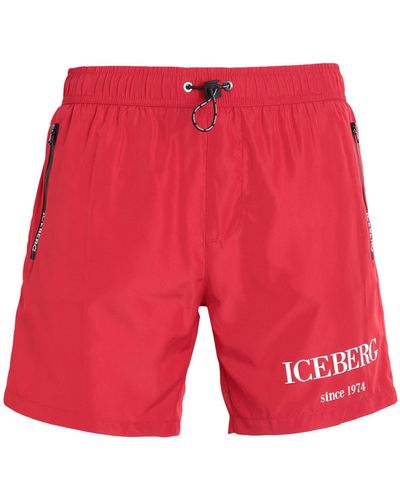 Iceberg Badeboxer - Rot