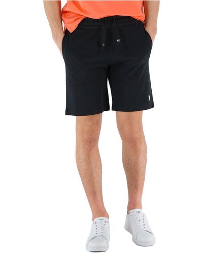 U.S. POLO ASSN. Shorts & Bermudashorts - Schwarz