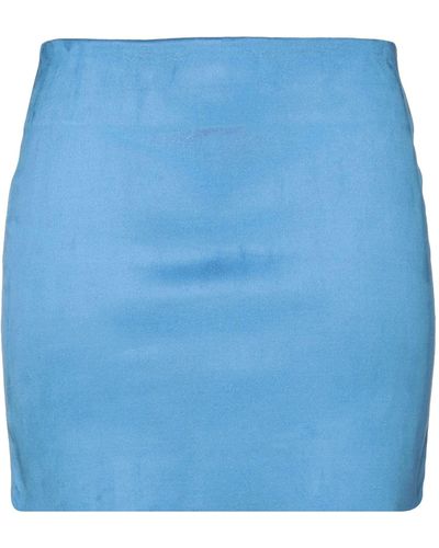 DEPENDANCE Mini Skirt - Blue