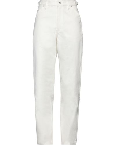 Jil Sander + Pantaloni Jeans - Bianco