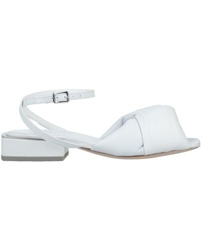 Vic Matié Sandals Soft Leather - White
