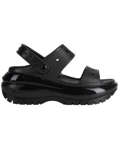 Crocs™ Classic Mega Crush Sandals - Black