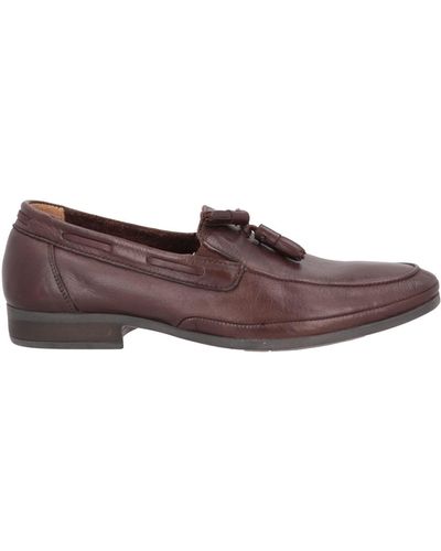 CafeNoir Loafers - Brown