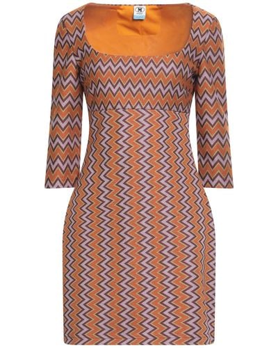 M Missoni Mini Dress - Brown