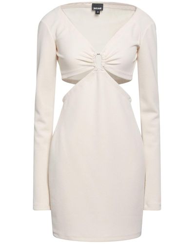 Just Cavalli Mini-Kleid - Weiß