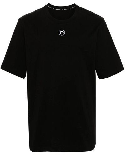 Marine Serre T-shirt Crescent Moon - Nero
