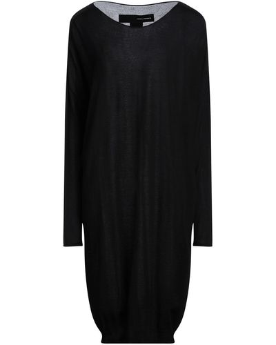 Isabel Benenato Midi Dress - Black