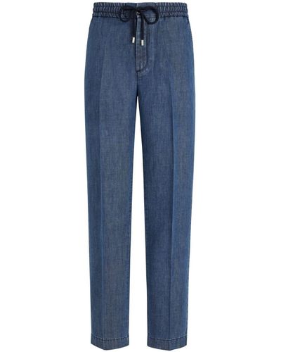 Vilebrequin Pantalon en jean - Bleu