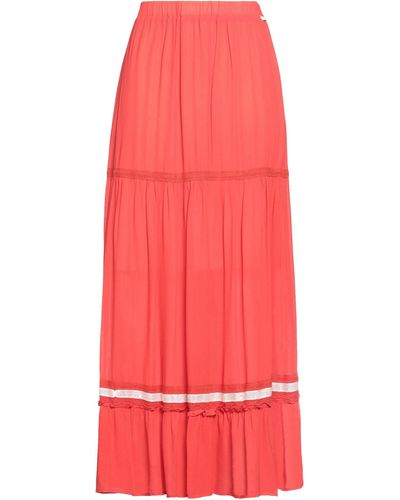 CafeNoir Long Skirt - Red