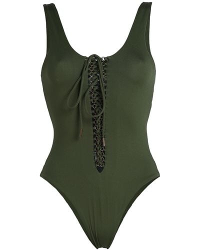 Saint Laurent One-piece Swimsuit - Green