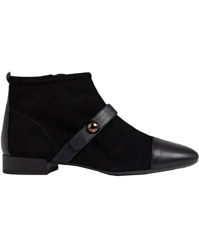 Pas De Rouge Ankle Boots - Black