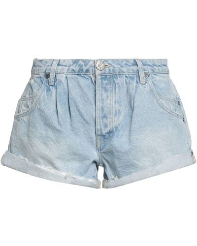 One Teaspoon Denim Shorts - Blue