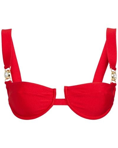 Chiara Ferragni Top de bikini - Rojo