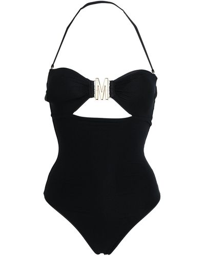 Moschino One-piece Swimsuit - Black