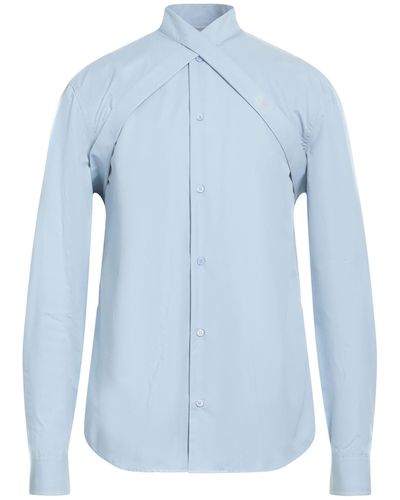 Off-White c/o Virgil Abloh Off- Light Shirt Cotton - Blue