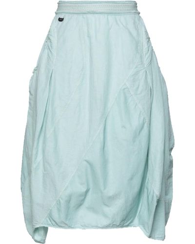 High Midi Skirt - Blue
