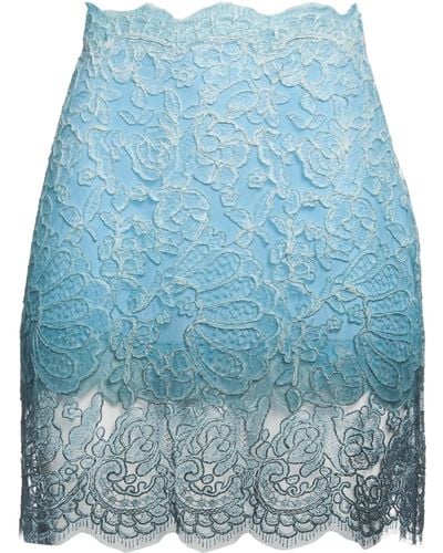 Ermanno Scervino Mini Skirt - Blue