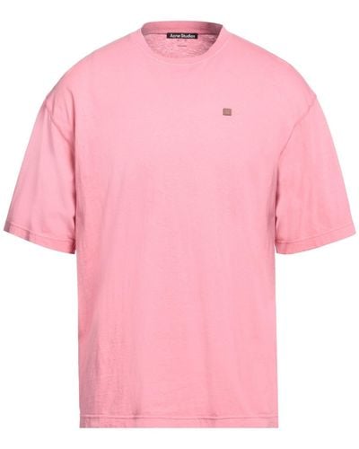 Acne Studios Camiseta - Rosa