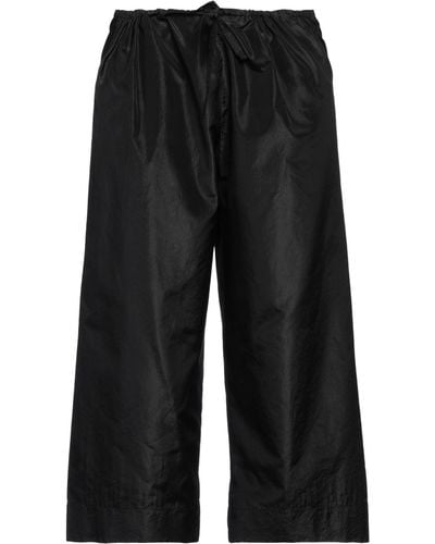 The Row Cropped Pants - Black