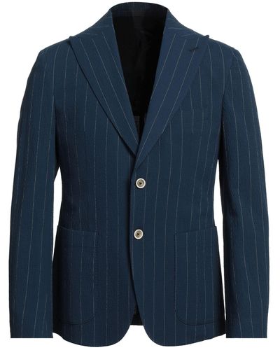 Eleventy Suit Jacket - Blue