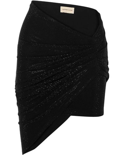 Alexandre Vauthier Mini Skirt - Black