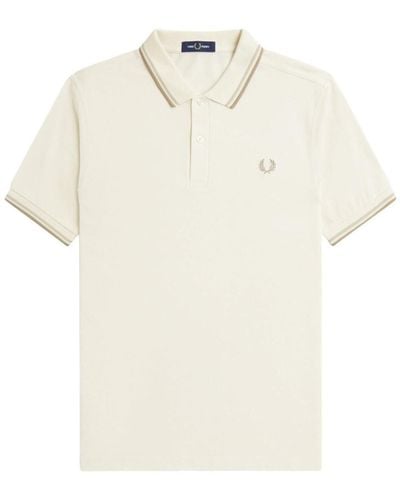 Fred Perry Poloshirt - Weiß