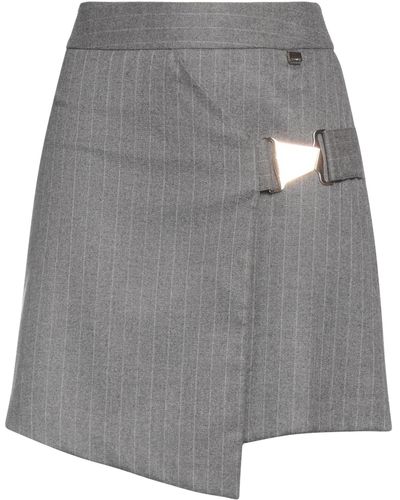 LUCKYLU  Milano Mini Skirt - Grey