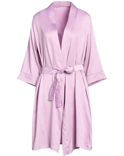 Verdissima Light Dressing Gown Or Bathrobe Polyester - Pink