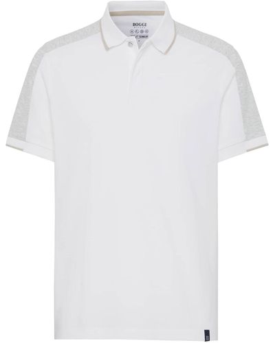BOGGI Poloshirt - Weiß