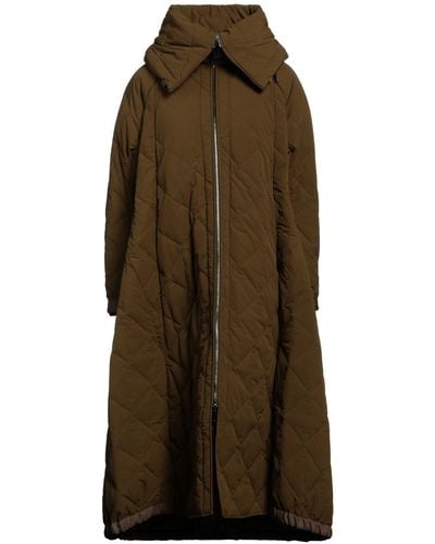 High Overcoat & Trench Coat - Brown