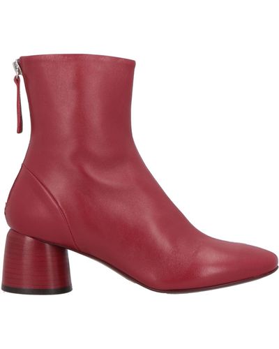 Halmanera Ankle Boots - Red