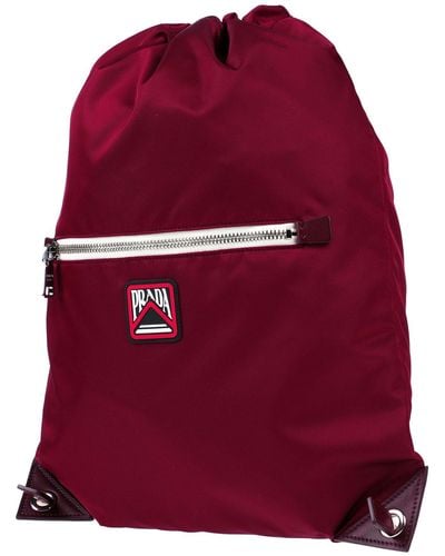 Prada Backpacks & Bum Bags - Red