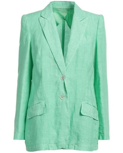 120% Lino Suit Jacket - Green