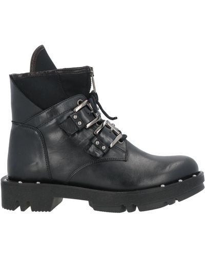 Ermanno Scervino Ankle Boots - Black