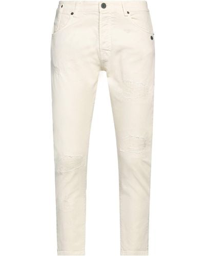 Berna Pantaloni Jeans - Rosso