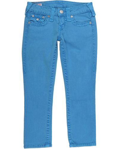 True Religion Denim Cropped - Blue