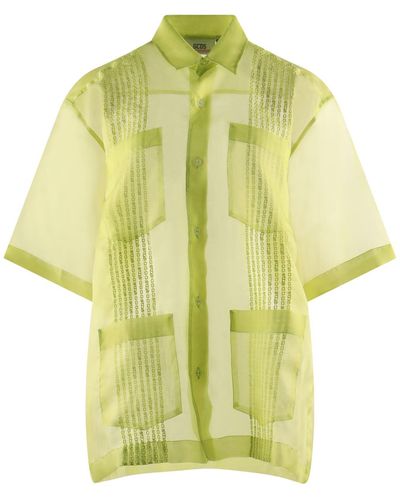 Gcds Camicia - Giallo