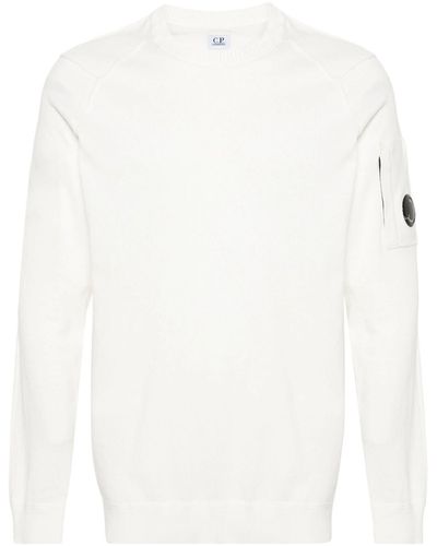 C.P. Company Pullover - Weiß