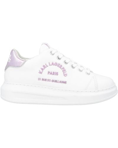 Karl Lagerfeld Trainers Leather - White