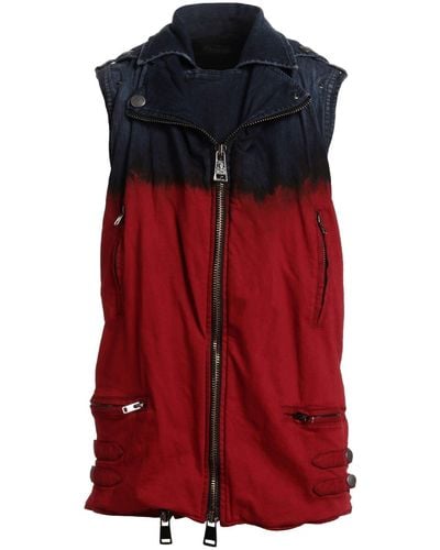 Bad Spirit Denim Outerwear - Red